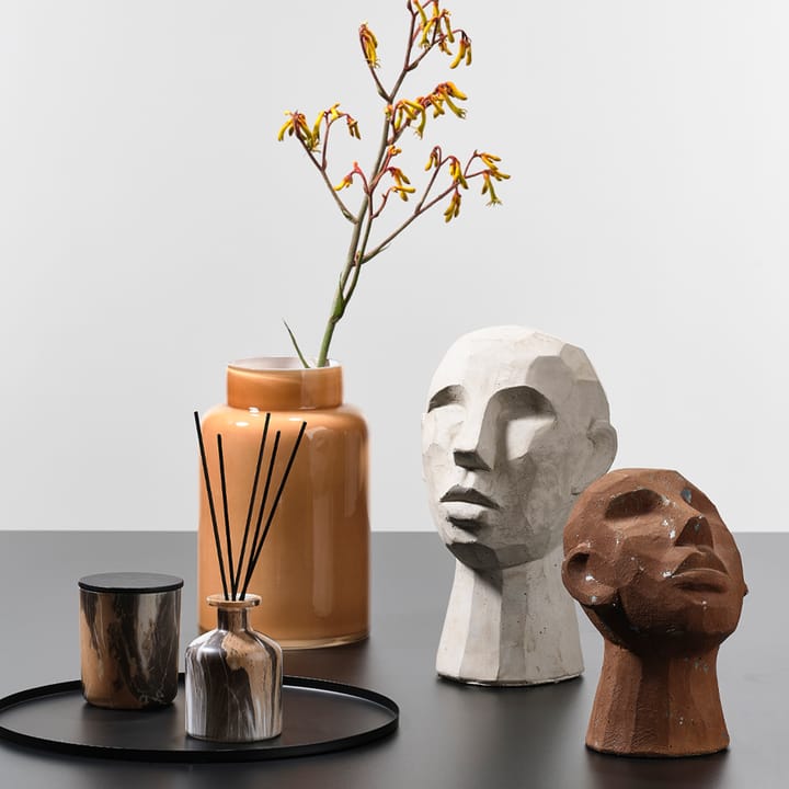 Head dekorasjon, Grå, stor Villa Collection