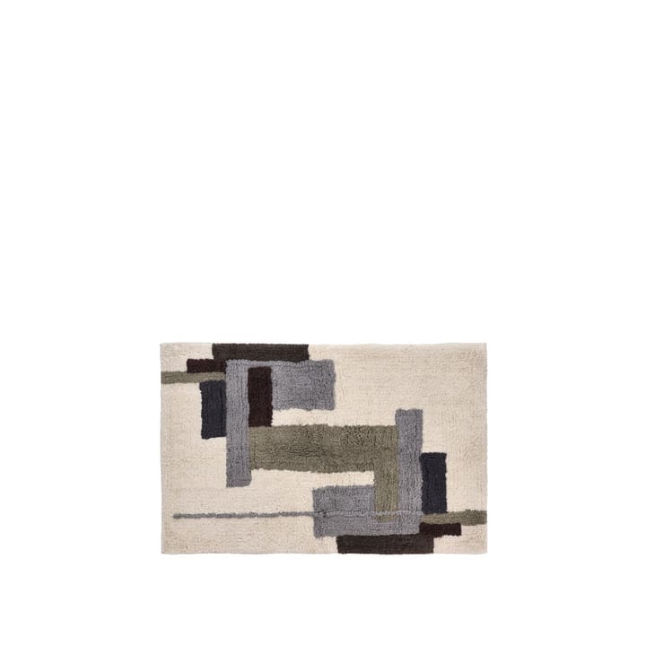 Laerk gulvteppe - Grå/offwhite, 70x110 cm - Villa Collection