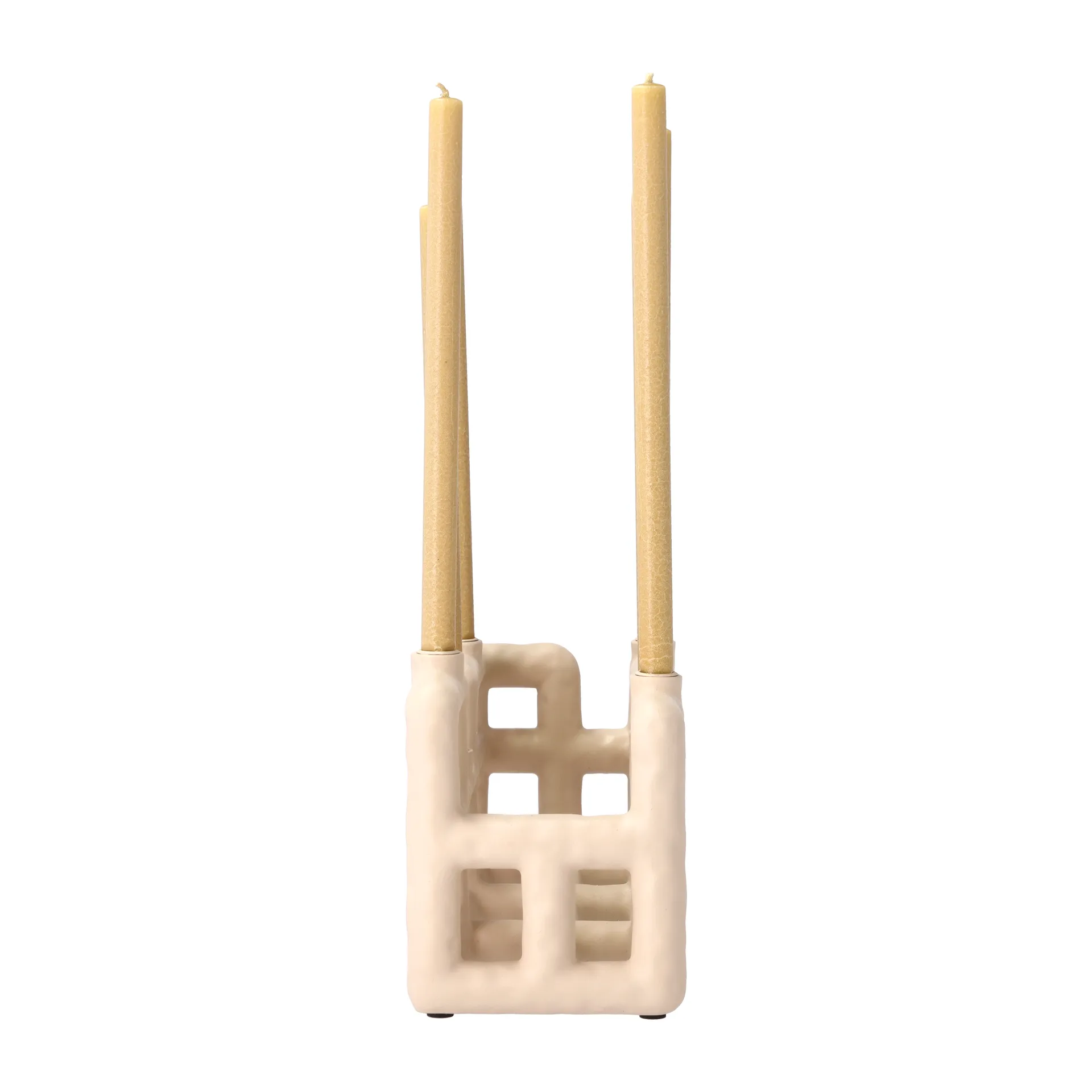 Lyng lysestake 6 lys, Sand Villa Collection