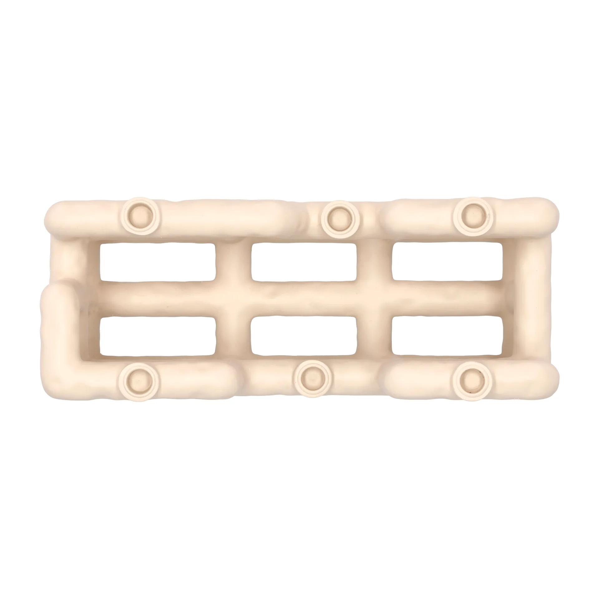 Lyng lysestake 6 lys, Sand Villa Collection