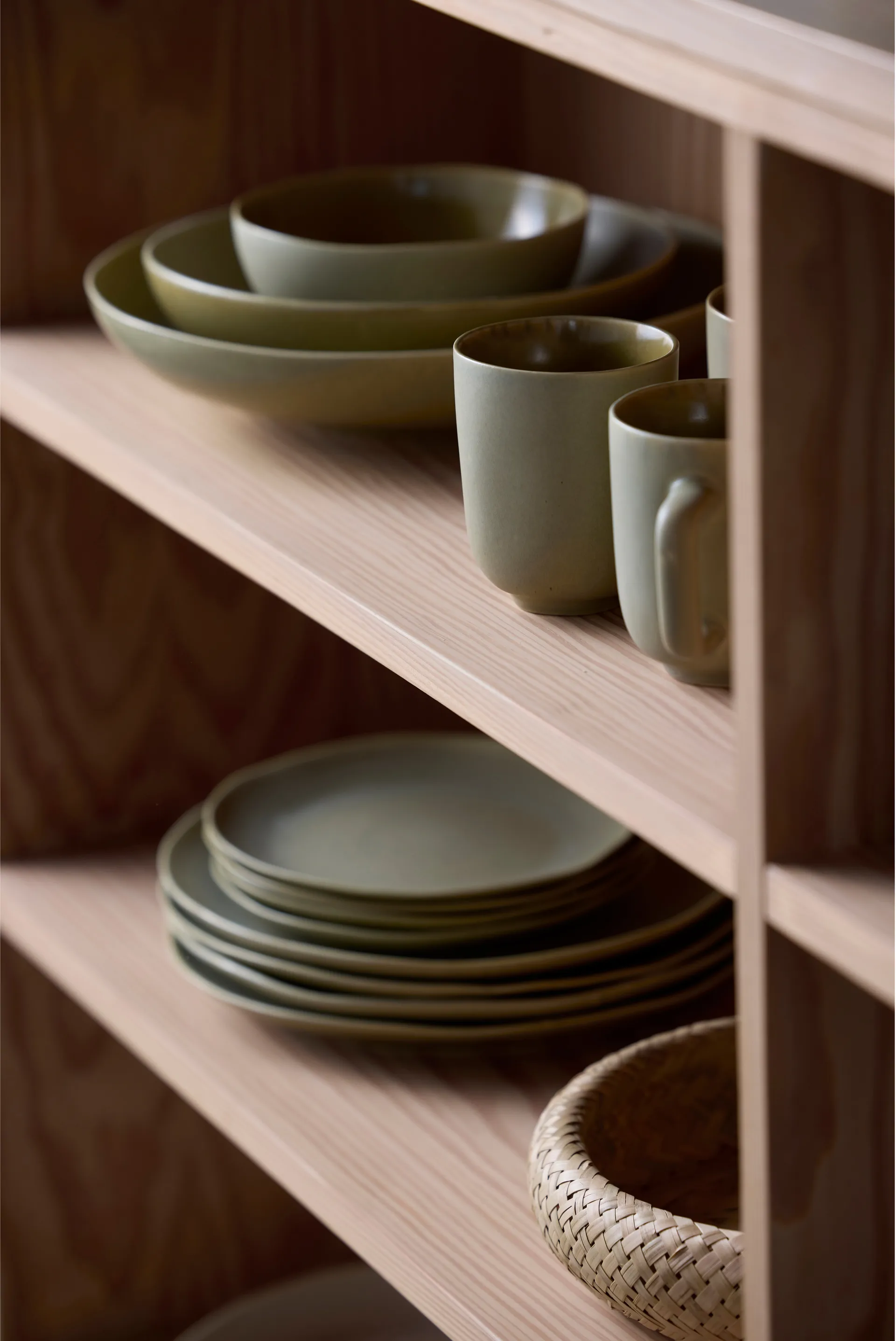 Shoku bolle Ø23 cm, Pure Green Villa Collection