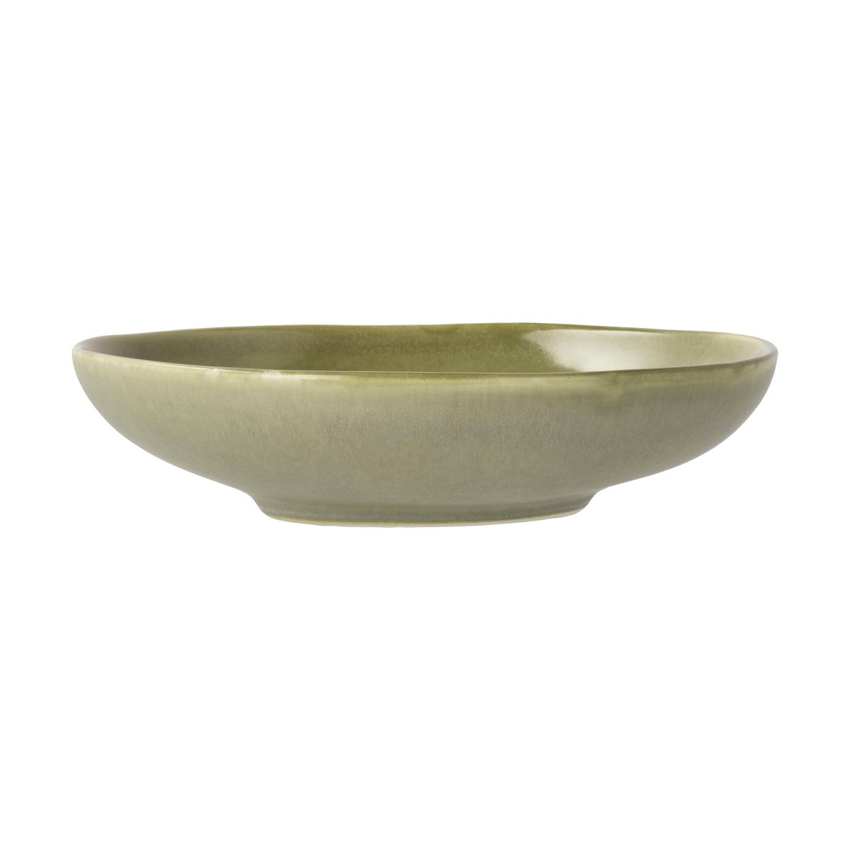Villa Collection Shoku pastaskål 21 cm Pure Green | Skandinavisk Design | Dype tallerkener | Grønn