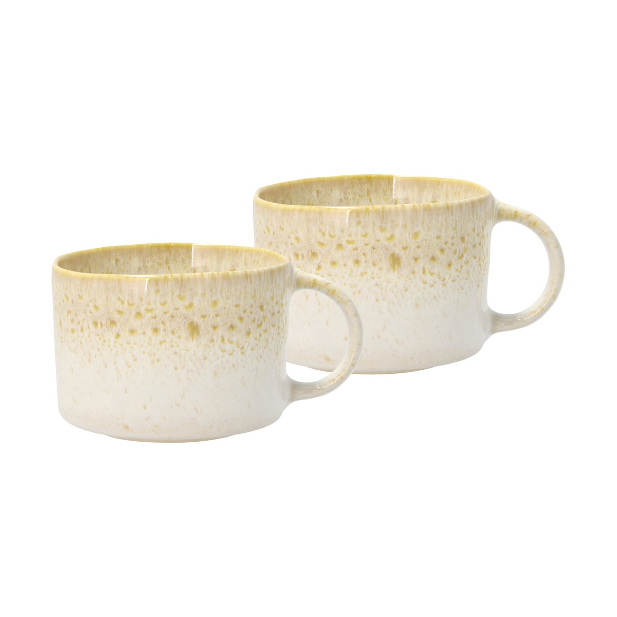 Villa Collection Styles kopp med hank 16 cl 2-pk Creme-sand