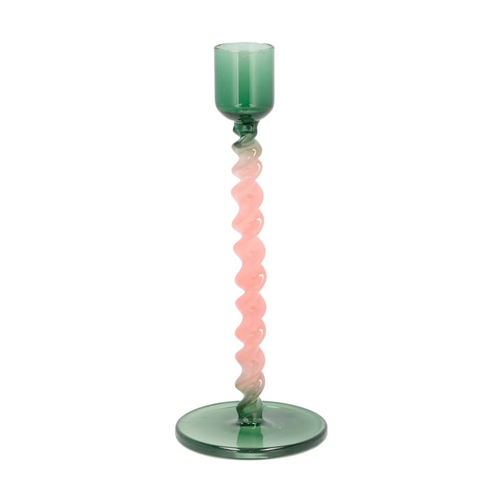 Styles lysestake 16,3 cm - Green-pink - Villa Collection