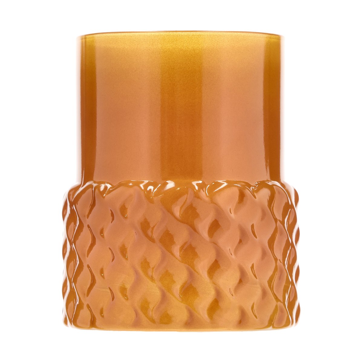 Villa Collection - Styles telysholder 7,7x10 cm amber