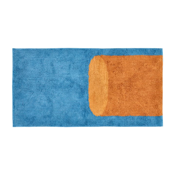 Styles tuftet teppe 70 x 140 cm - Blue - Villa Collection