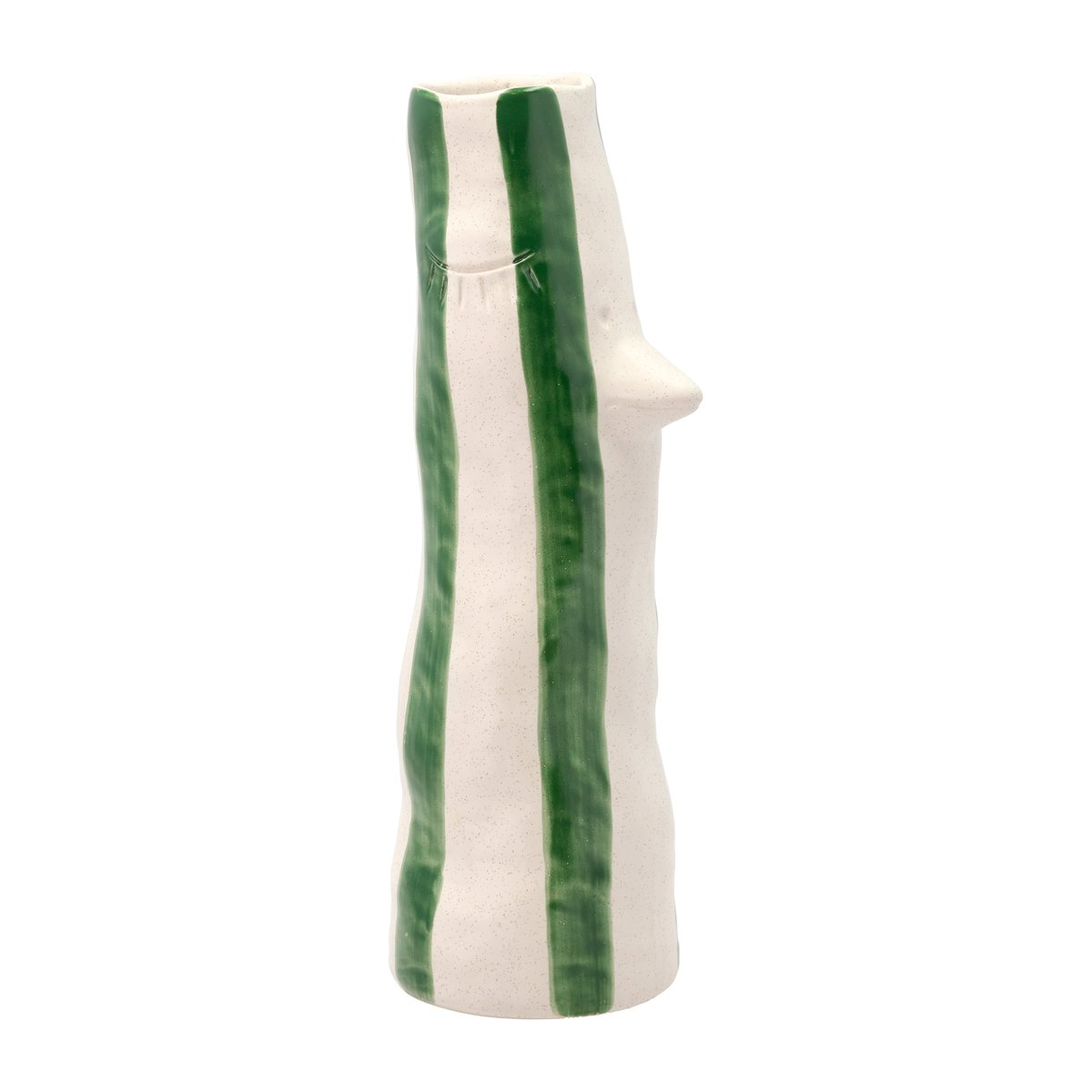 Bilde av Villa Collection Styles vase med nebb og øyevipper 34 cm Green