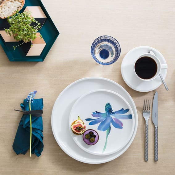 Artesano Flower Art tallerken Ø 22 cm, Hvit Villeroy & Boch