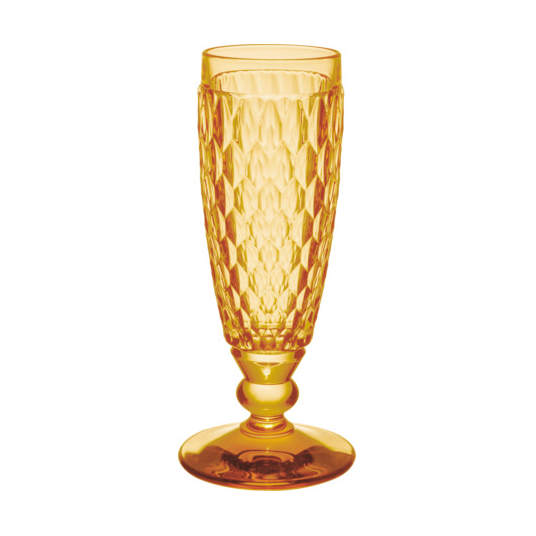 Villeroy & Boch Boston champagneglass 12 cl Safran | Skandinavisk Design | Champagneglass | Gul