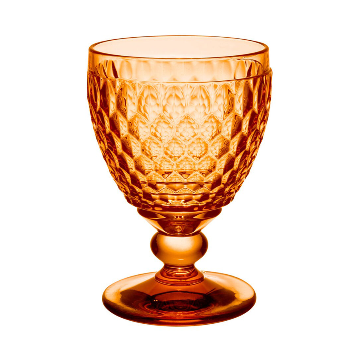 Villeroy & Boch Boston vannglass på fot 25 cl Apricot