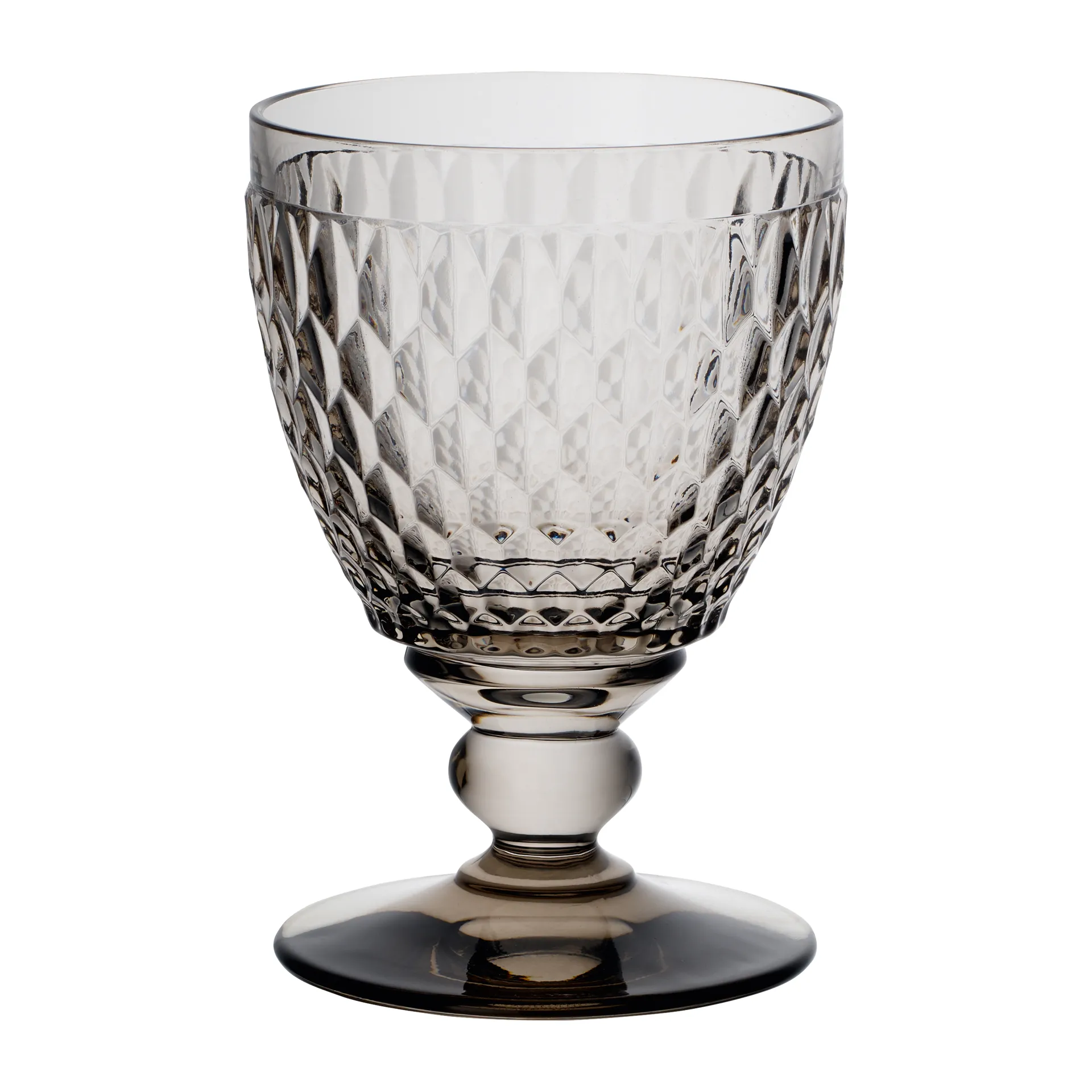 Boston vannglass på fot 35 cl, Smoke Villeroy & Boch