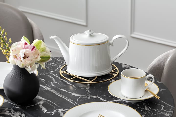 Château Septfontaines tekanne 1,2 l - Hvit-gull - Villeroy & Boch