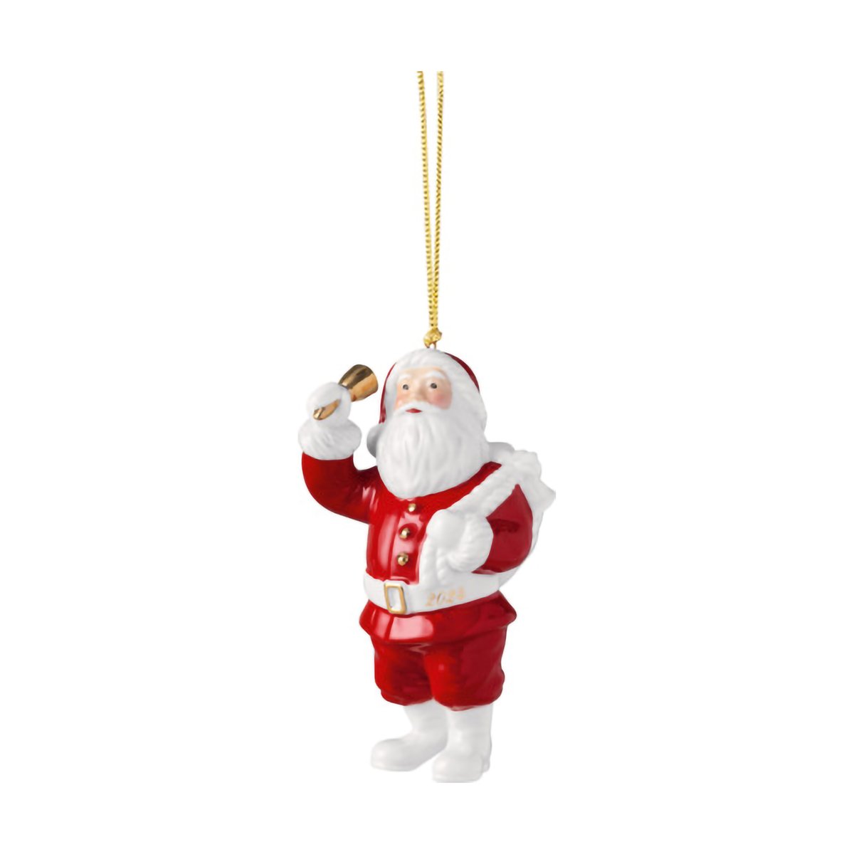Villeroy & Boch Christmas Classics juleanheng julenisse Rød