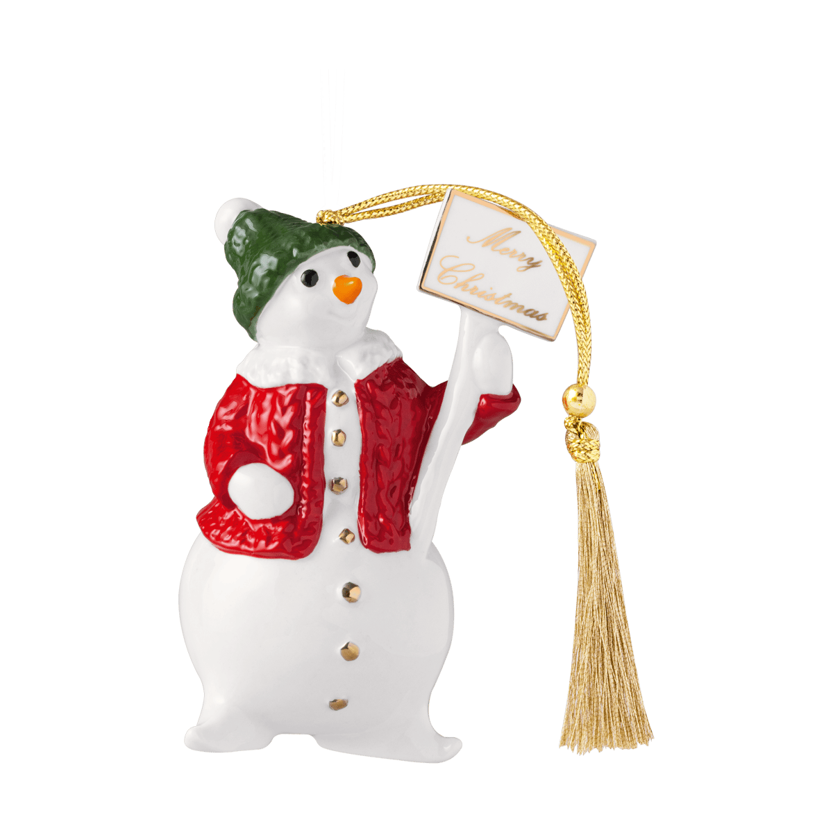 Villeroy & Boch - Christmas Classic juletrepynt snømann 10 cm