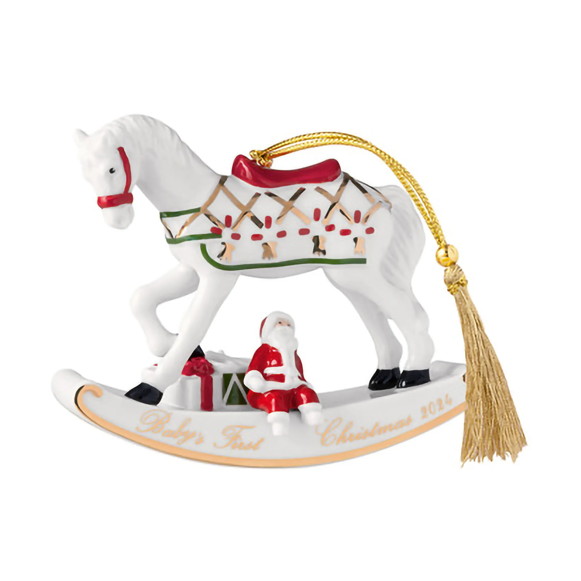 Christmas Classics julekule gyngehest, Hvit Villeroy & Boch