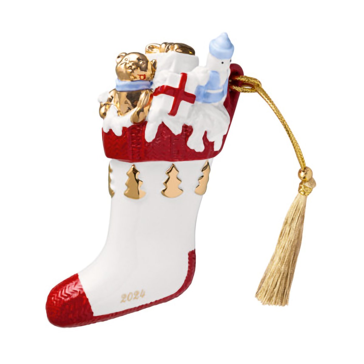 Villeroy & Boch - Christmas Classic juletrepynt julestrømpe 10 cm