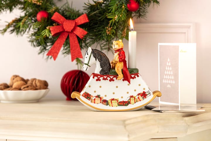 Christmas Toys gyngehest, Hvit Villeroy & Boch