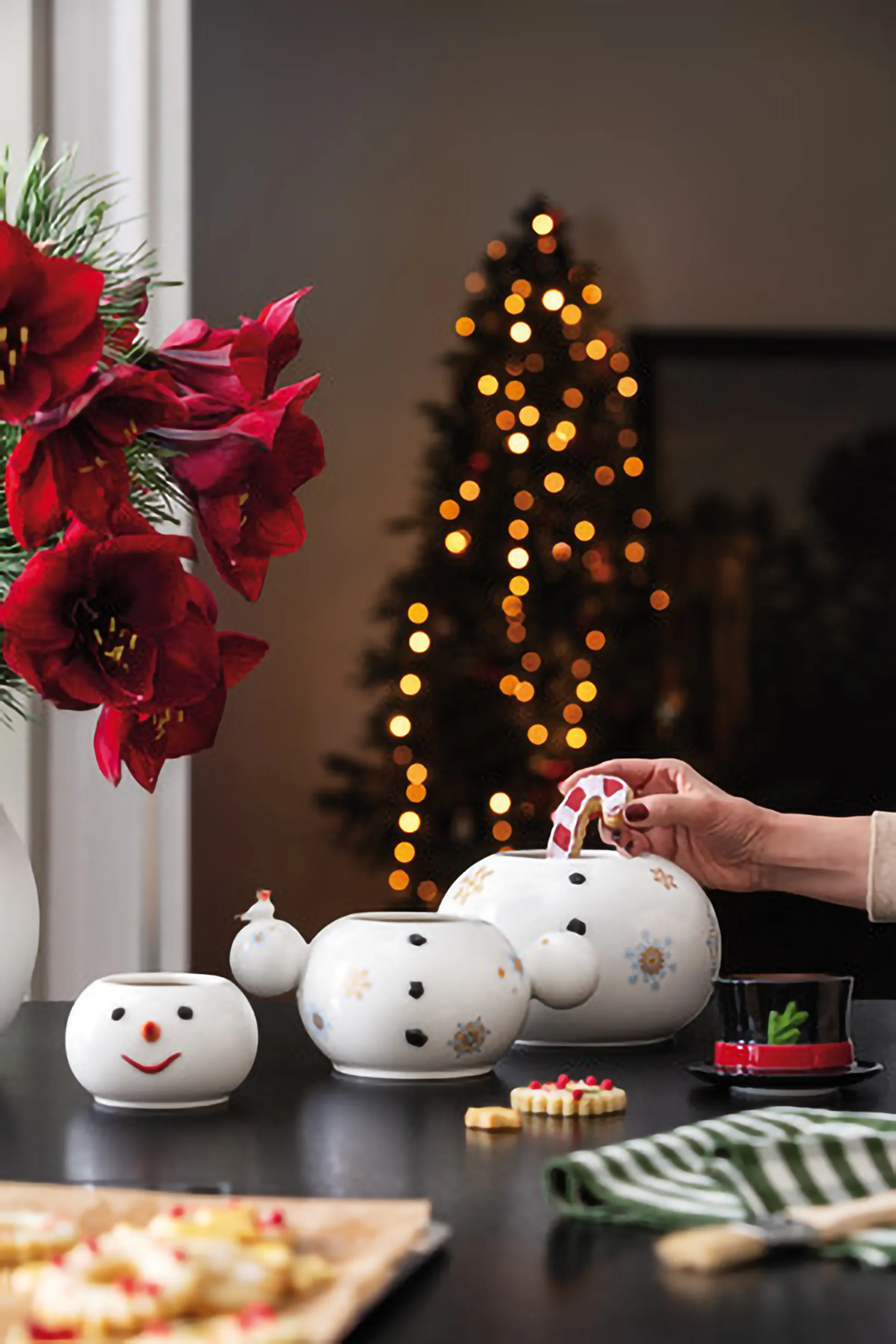 Christmas Toy's Memory snømann boks 4 deler, Hvit Villeroy & Boch