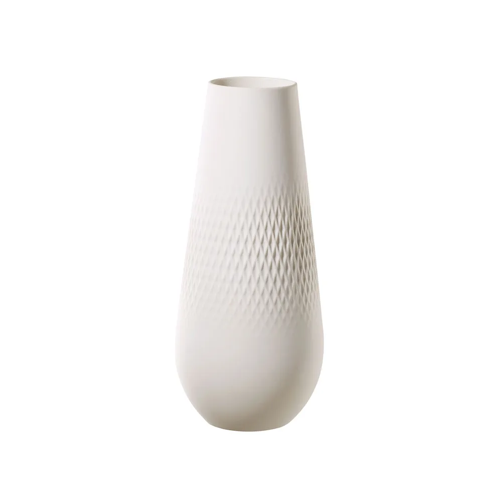 Collier Blanc Carre vase, høy Villeroy & Boch