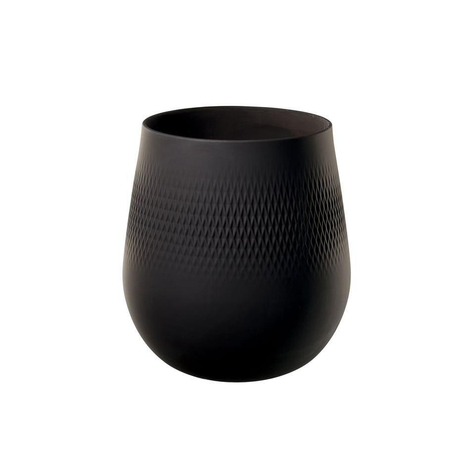 Bilde av Villeroy & Boch Collier Noir Carre vase stor