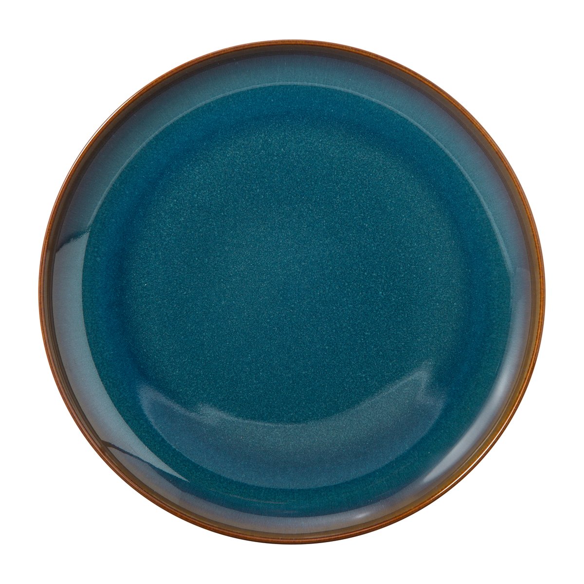 Villeroy & Boch Crafted Denim tallerken 26 cm Blue | Skandinavisk Design | Middagstallerkener | Brun