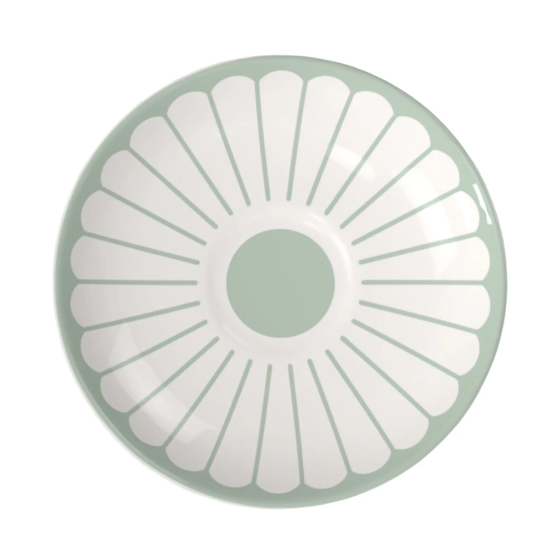 Fleu tallerken til espressokopp Ø11,7 cm, White-green Villeroy & Boch