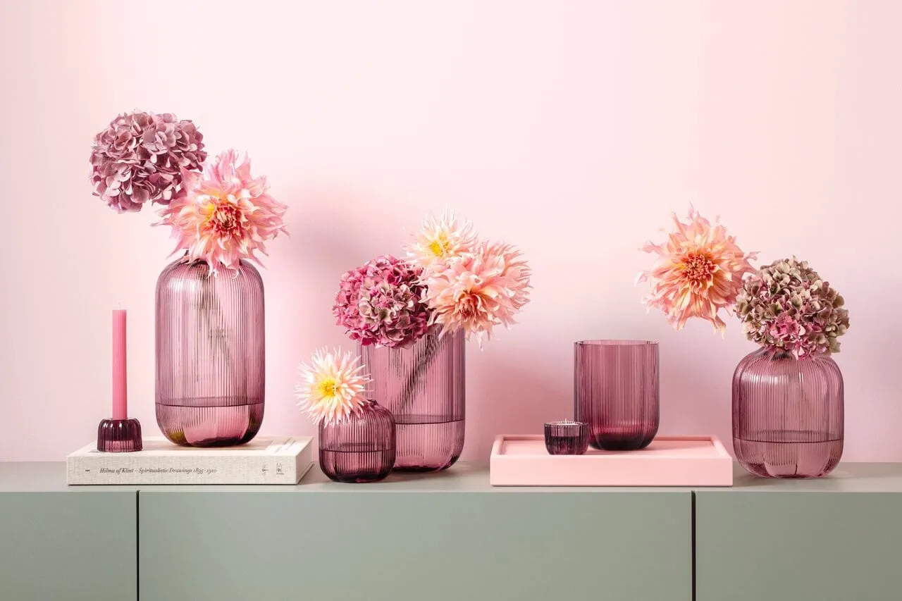Fleur 2 i 1 lyslykt, Cassis, Ø6,3 cm Villeroy & Boch