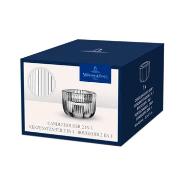 Fleur 2 i 1 lyslykt - Transparent, Ø6,3 cm - Villeroy & Boch