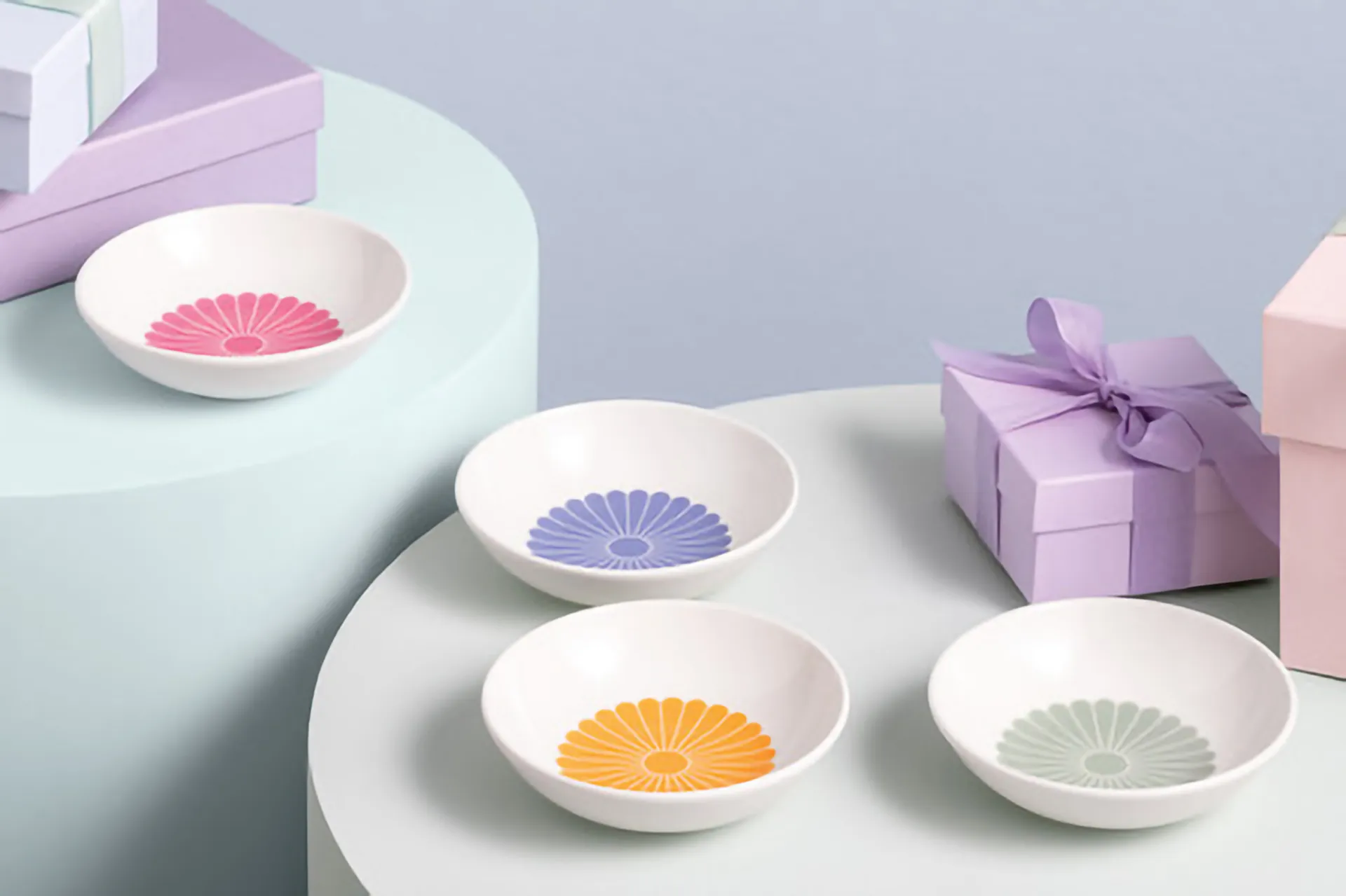 Fleur dessertskål Ø13,2 cm, White-green Villeroy & Boch