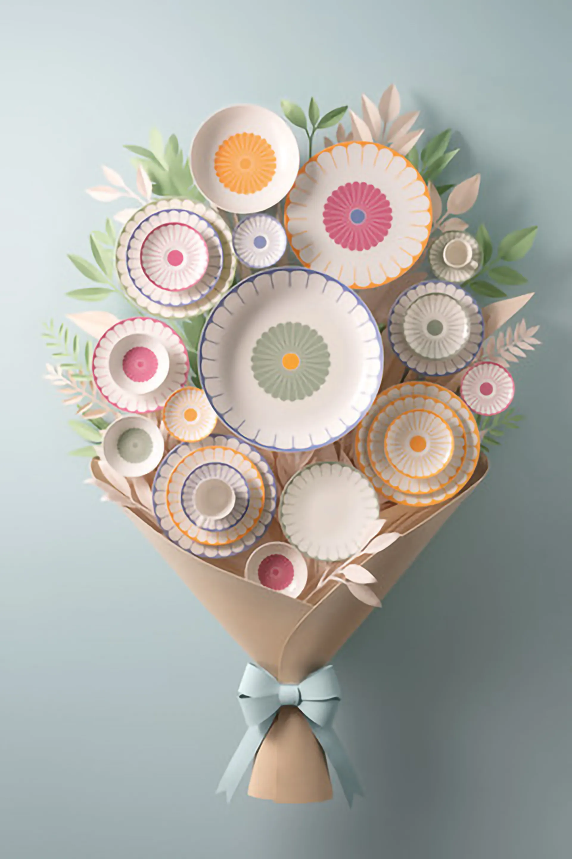 Fleur fat til kaffekopp Ø14,8 cm, White-green Villeroy & Boch