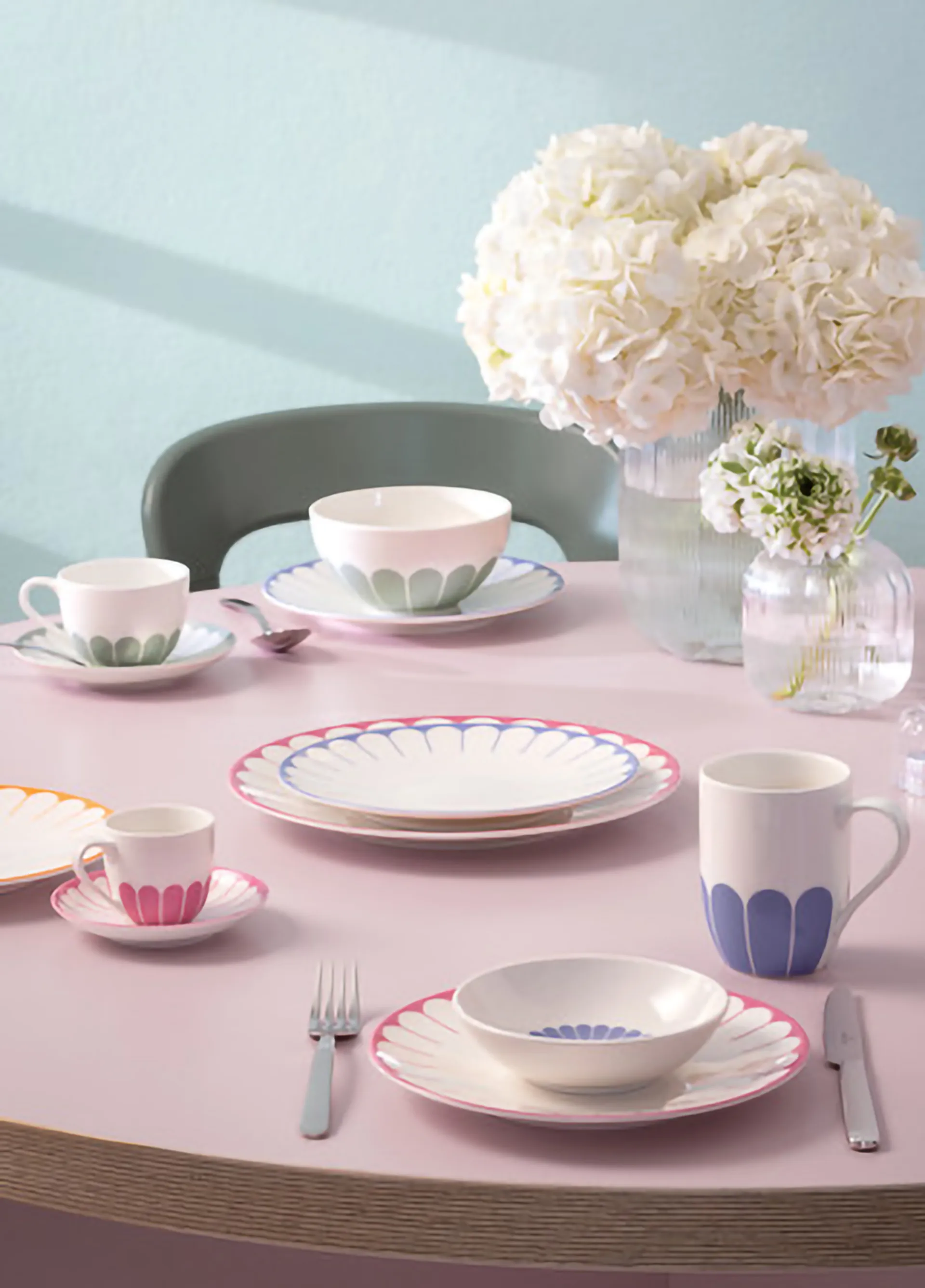 Fleur frokostbolle 43 cl, White-green Villeroy & Boch