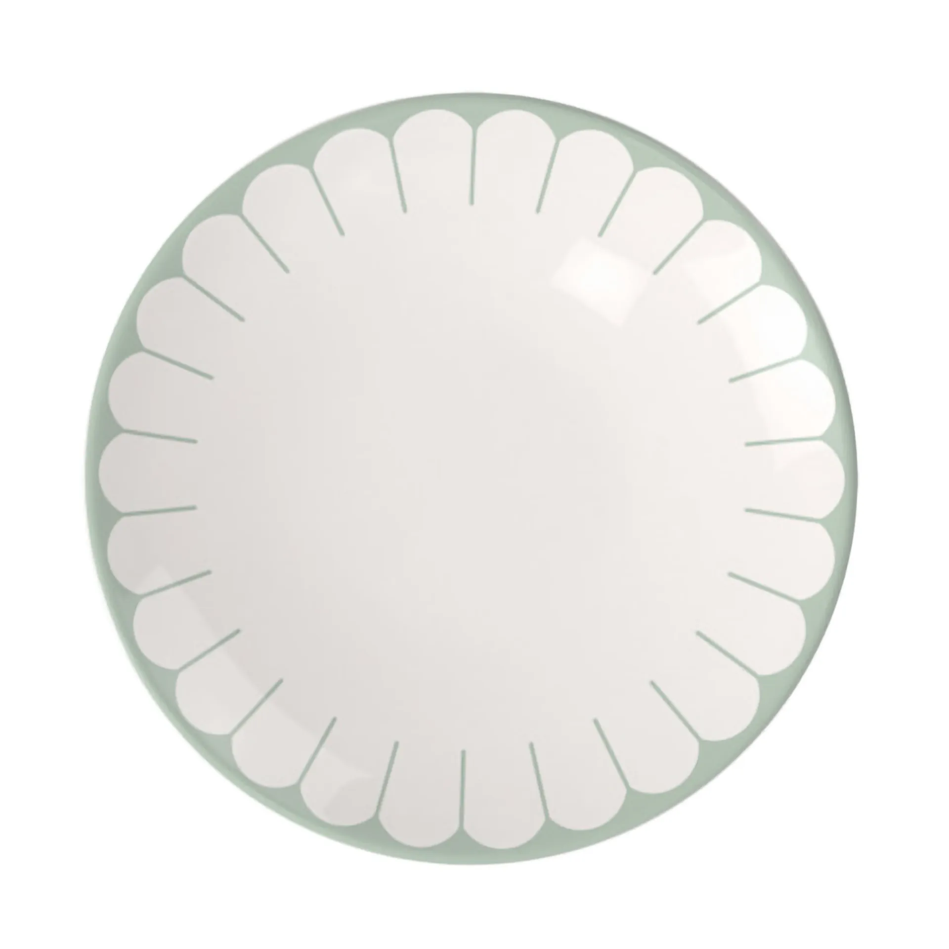 Fleur tallerken Ø21 cm, White-green Villeroy & Boch