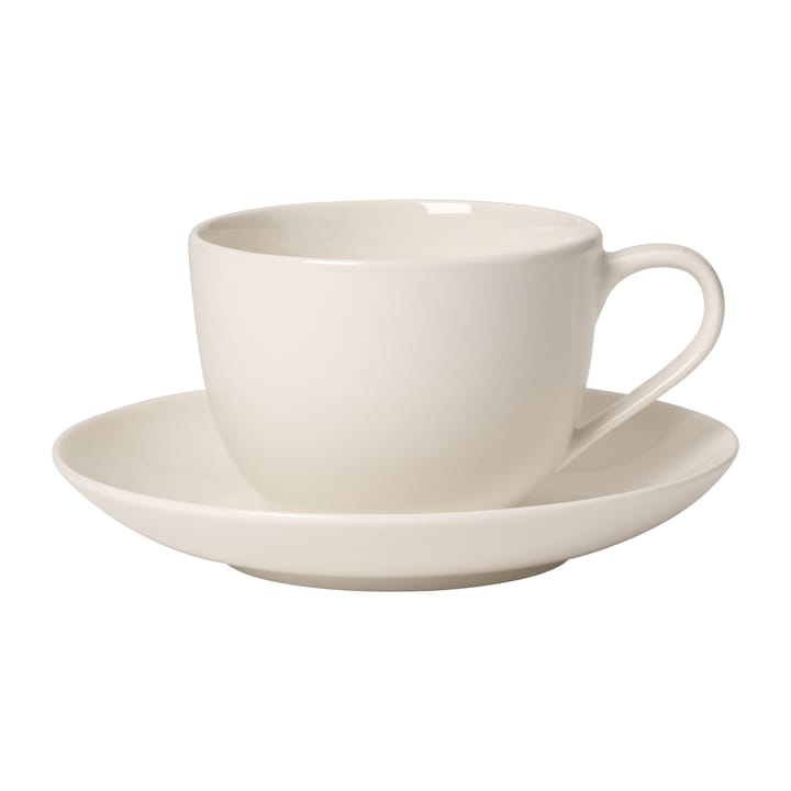 For Me Coffee kopp med fat - Hvit - Villeroy & Boch