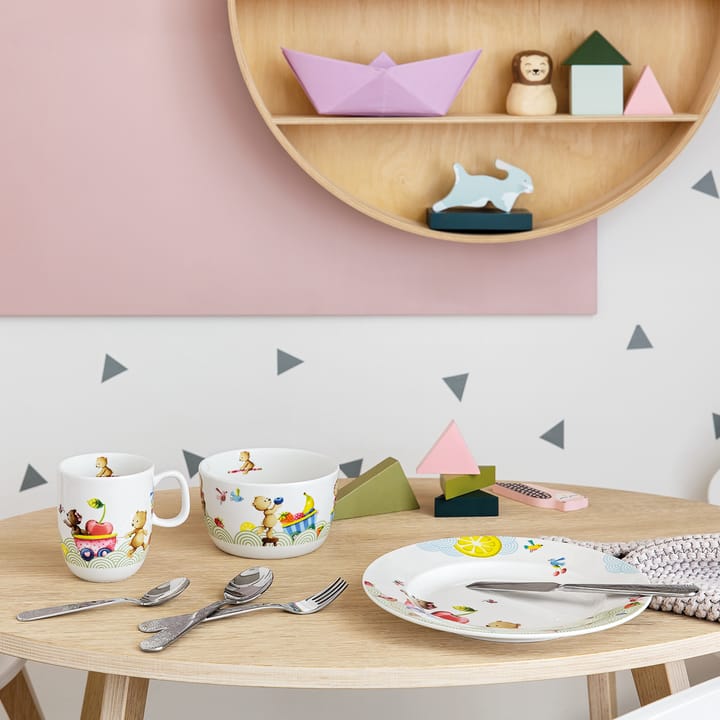 Hungry as a Bear barneservise og bestikk - 7 deler - Villeroy & Boch