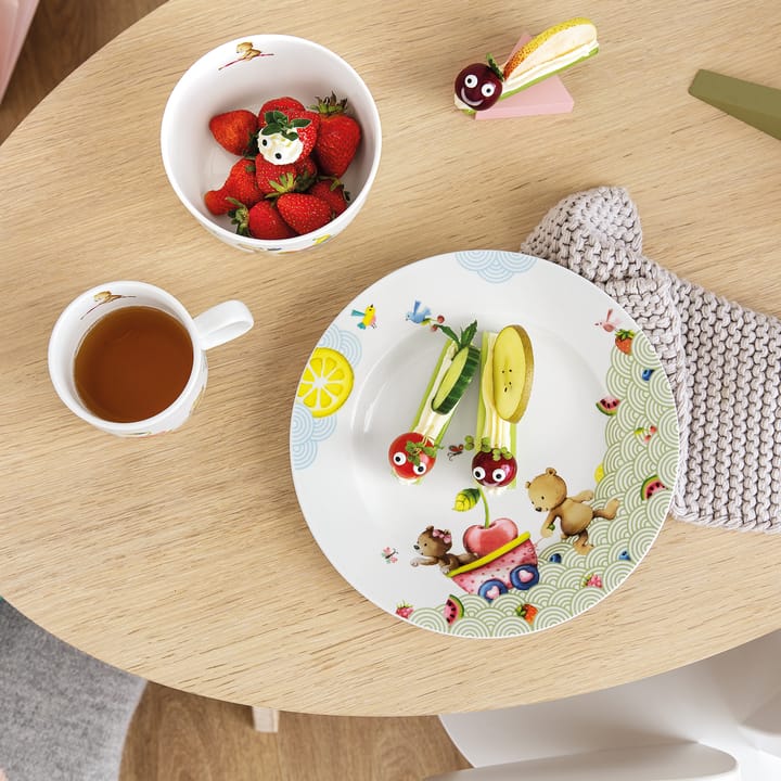 Hungry as a Bear barneservise og bestikk - 7 deler - Villeroy & Boch