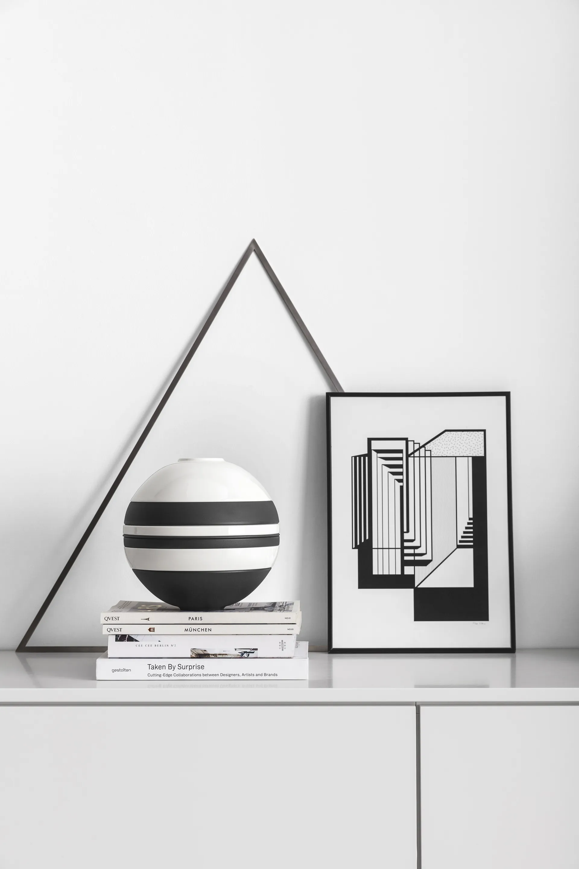 Iconic La Boule servise 7 deler, Svart-hvit Villeroy & Boch