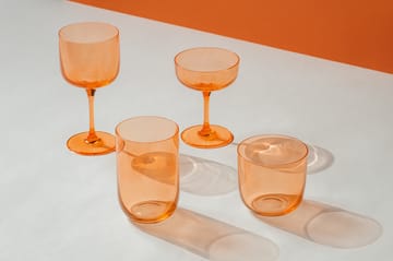 Like champagneglass coupe 10 cl 2-pakning - Apricot - Villeroy & Boch