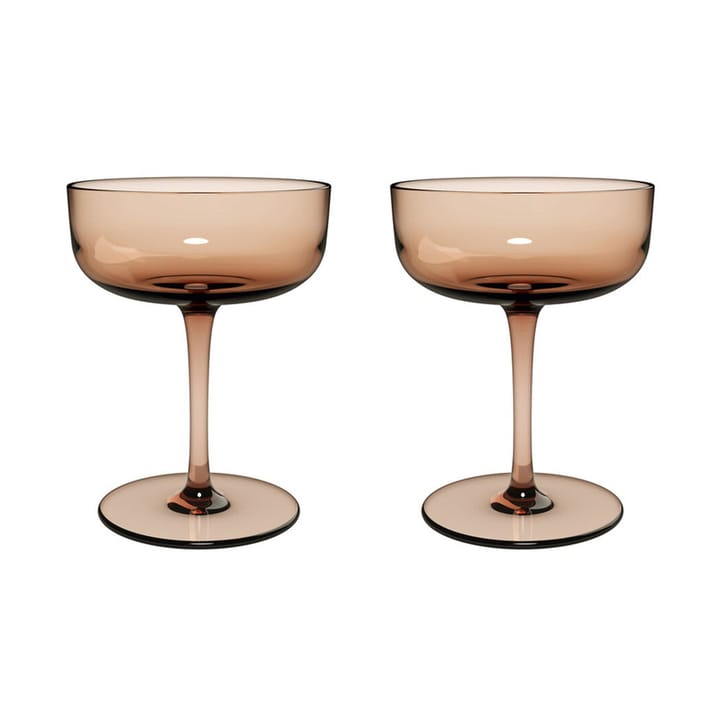 Like champagneglass coupe 10 cl 2-pakning - Clay - Villeroy & Boch