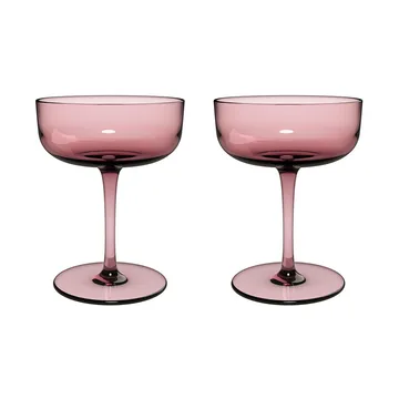 Like champagneglass coupe 10 cl 2-pakning - Grape - Villeroy & Boch