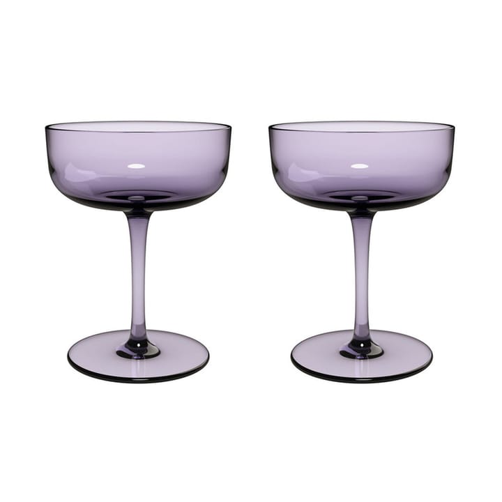 Like champagneglass coupe 10 cl 2-pakning - Lavendel - Villeroy & Boch