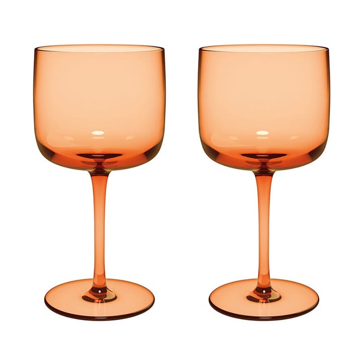 Like vinglass 27 cl 2-pakning - Apricot - Villeroy & Boch