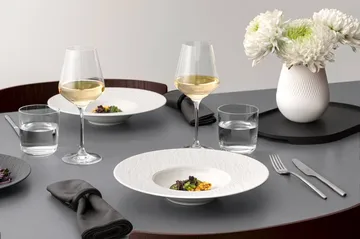 Manufacture Ice pastatallerken - Hvit, Ø28 cm - Villeroy & Boch