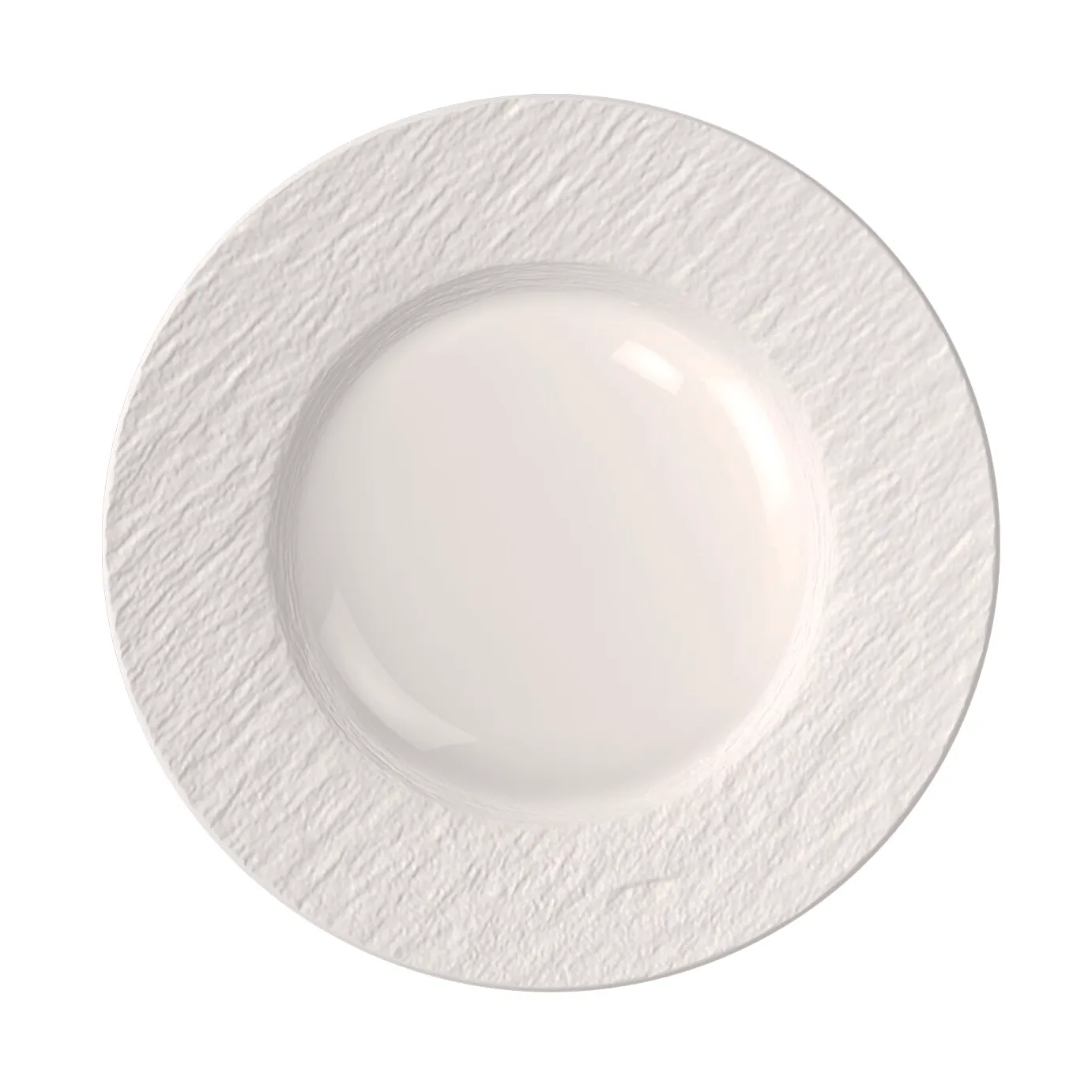 Manufacture Ice tallerken, Hvit, Ø21,7 cm Villeroy & Boch