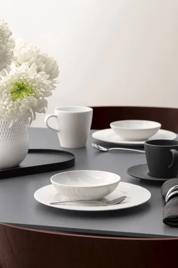 Manufacture Ice tallerken - Hvit, Ø21,7 cm - Villeroy & Boch