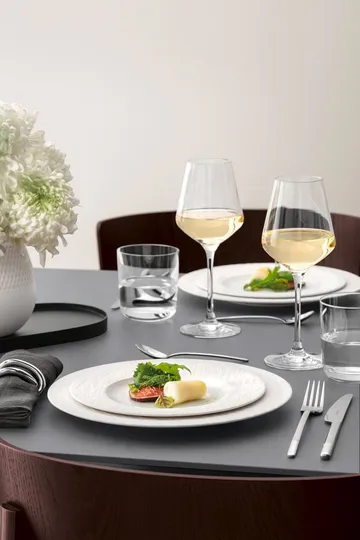 Manufacture Ice tallerken - Hvit, Ø21,7 cm - Villeroy & Boch