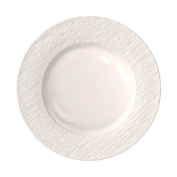 Manufacture Ice tallerken - Hvit, Ø27,1 cm - Villeroy & Boch