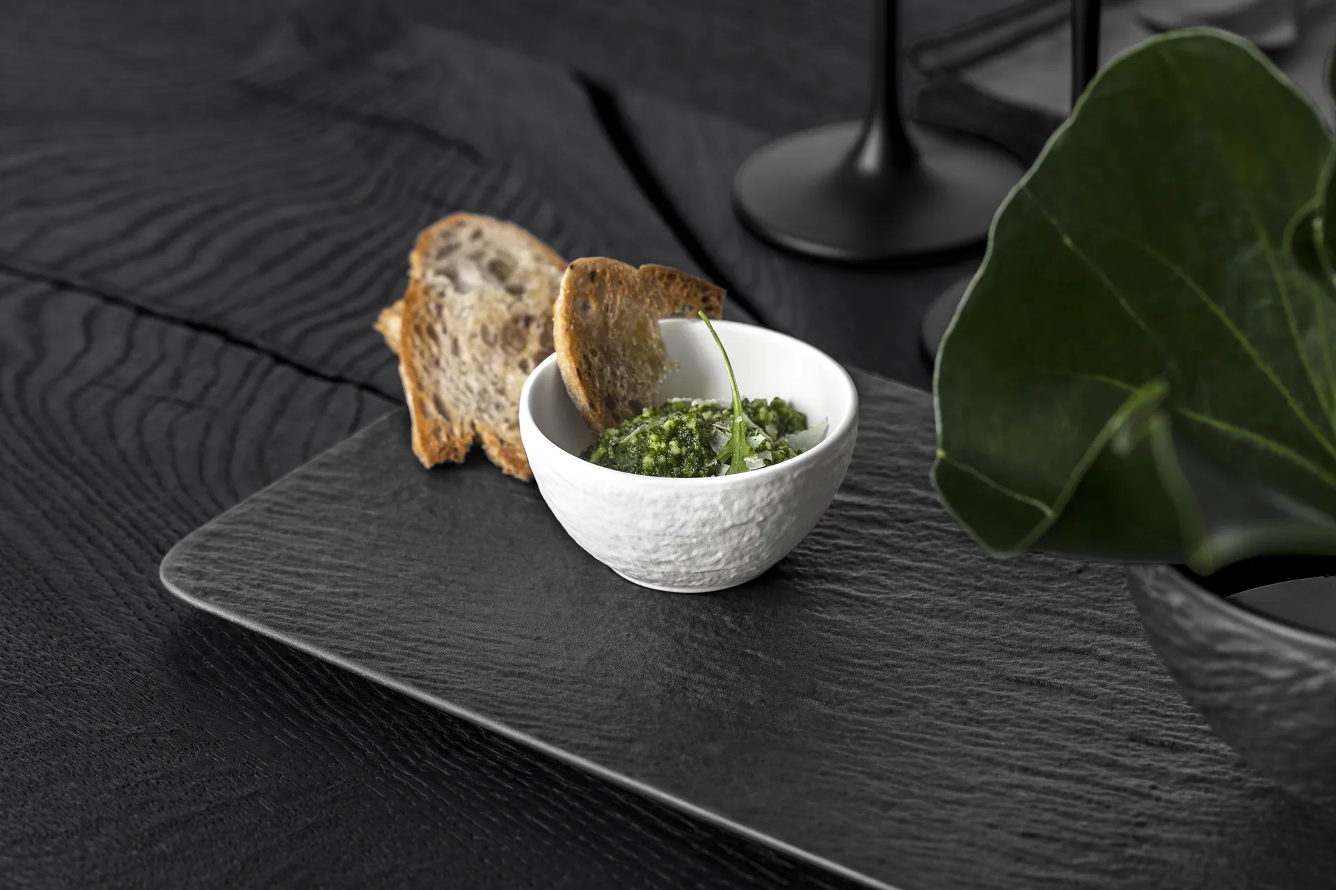 Manufacture Rock dippskål Ø 8 cm, Blanc Villeroy & Boch