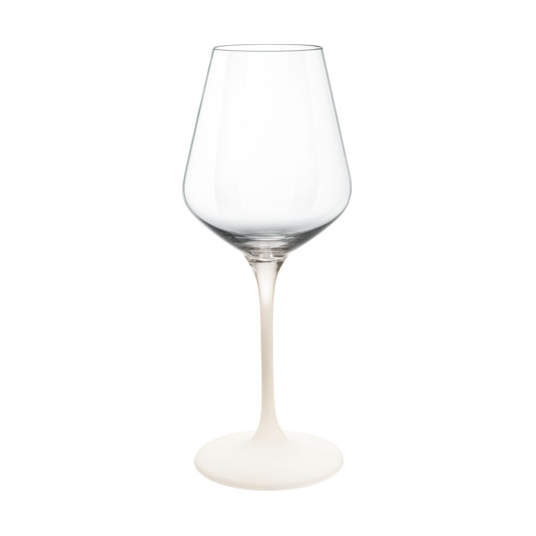 Villeroy & Boch Manufacture Rock hvitvinsglass 38 cl, 4-pk Klar-hvit