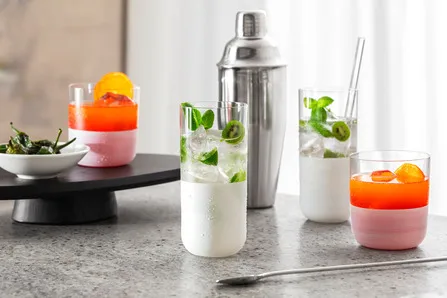 Manufacture Rock Long Drink glass 30 cl 4-pk, Klart Villeroy & Boch