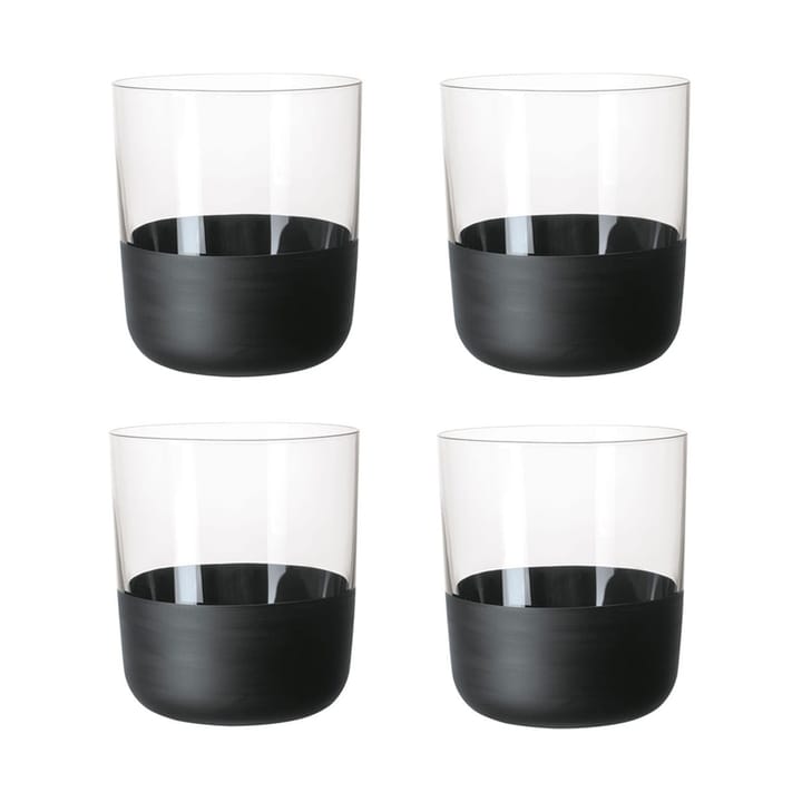 Manufacture Rock Old Fashioned glass 25 cl 4-pk - Clear - Villeroy & Boch